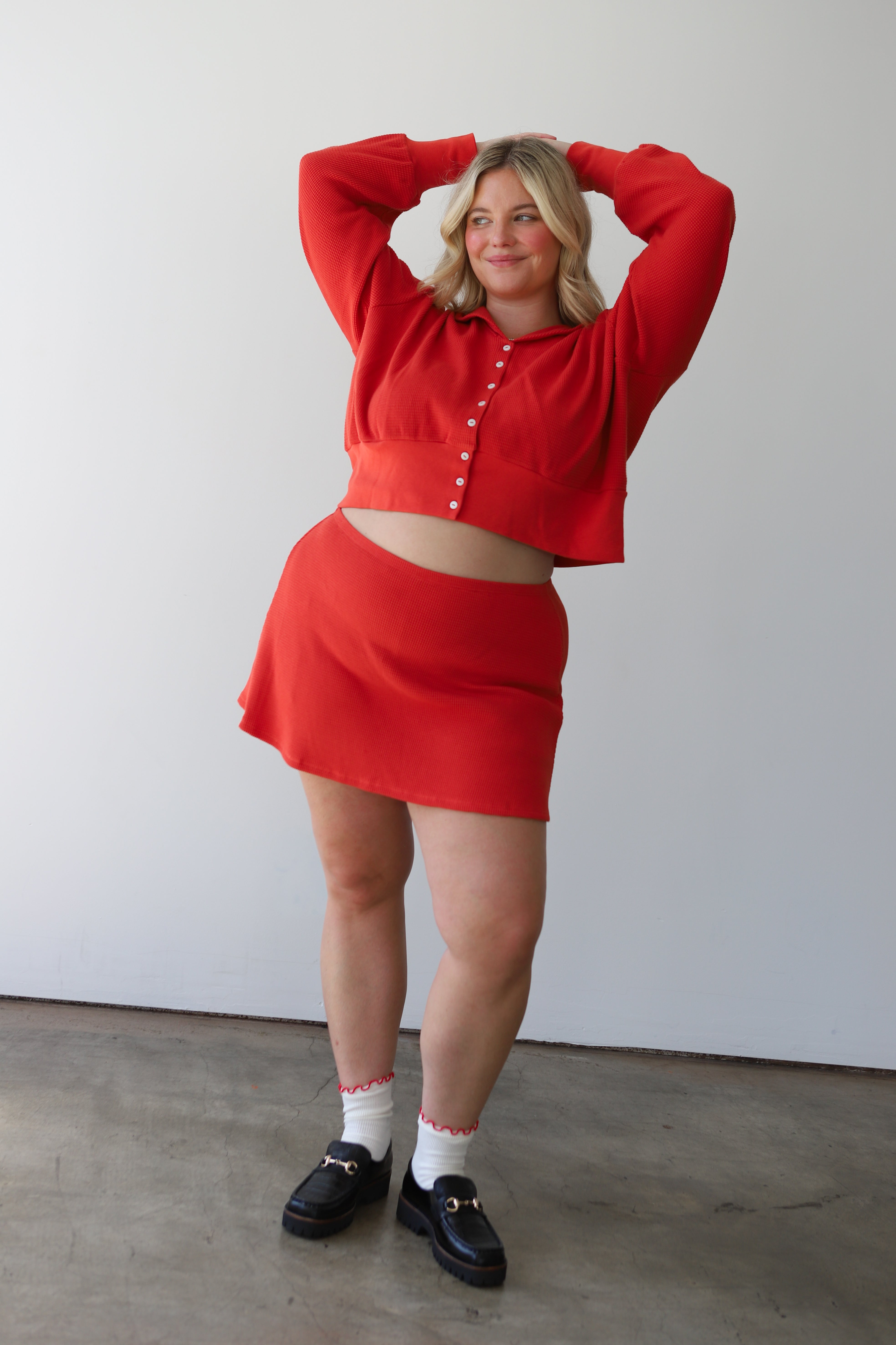 Waffle Skort