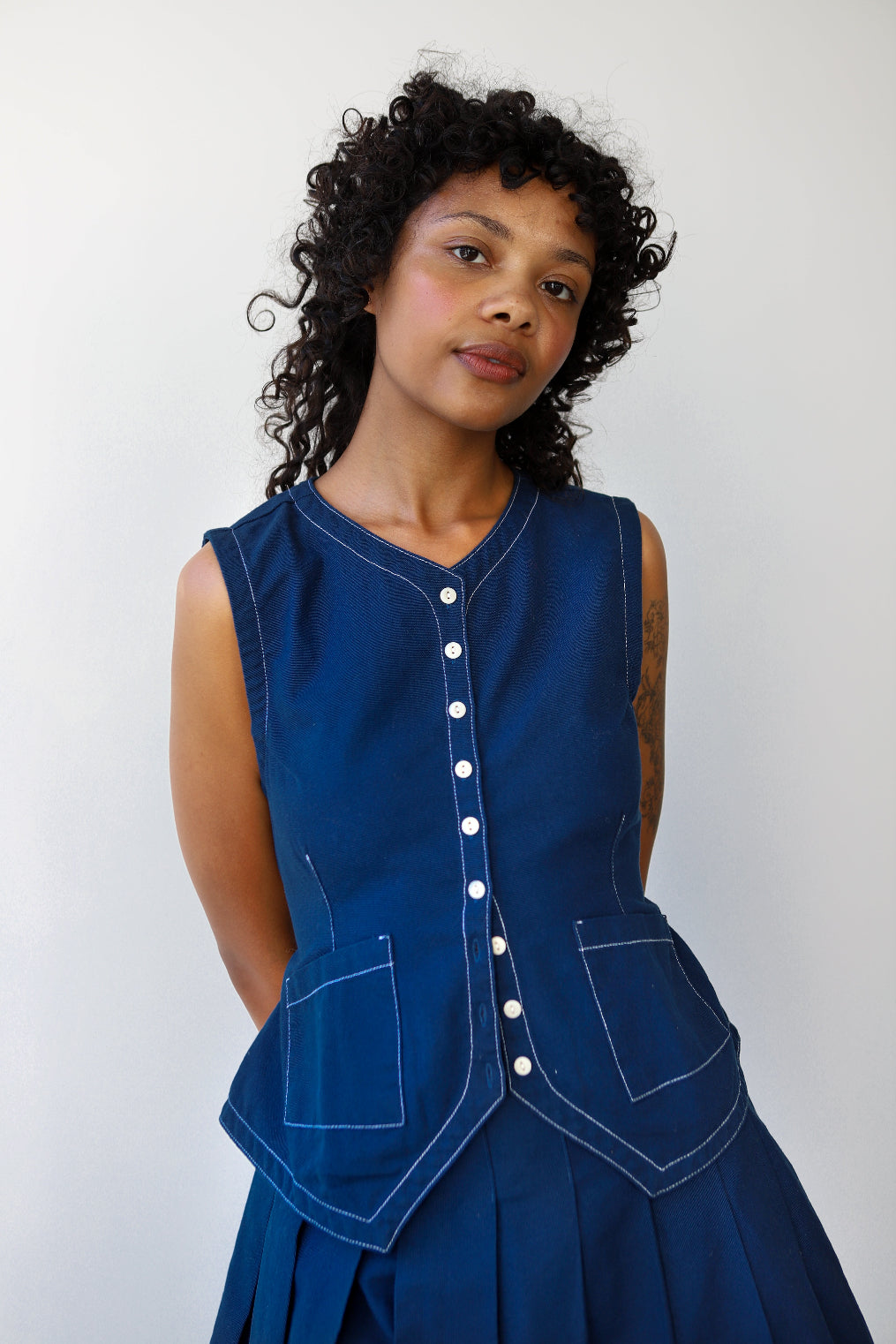 Flared Vest