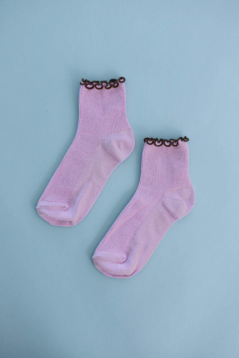 Petite Ruffle Modal Sock