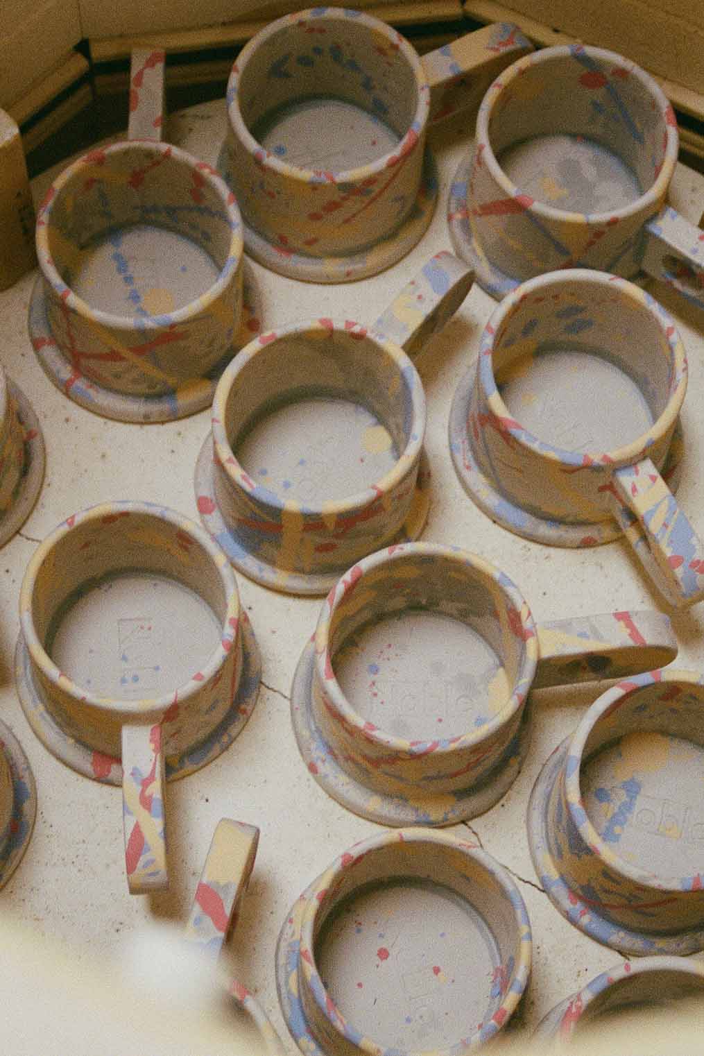 Splatter Mug by Peter Shire