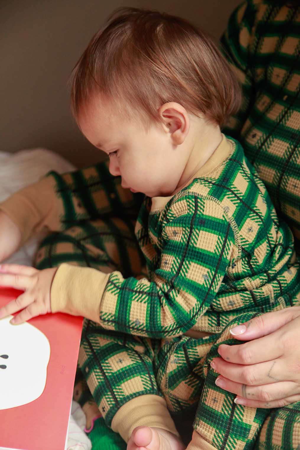 Kids Waffle One-Piece Sleeper