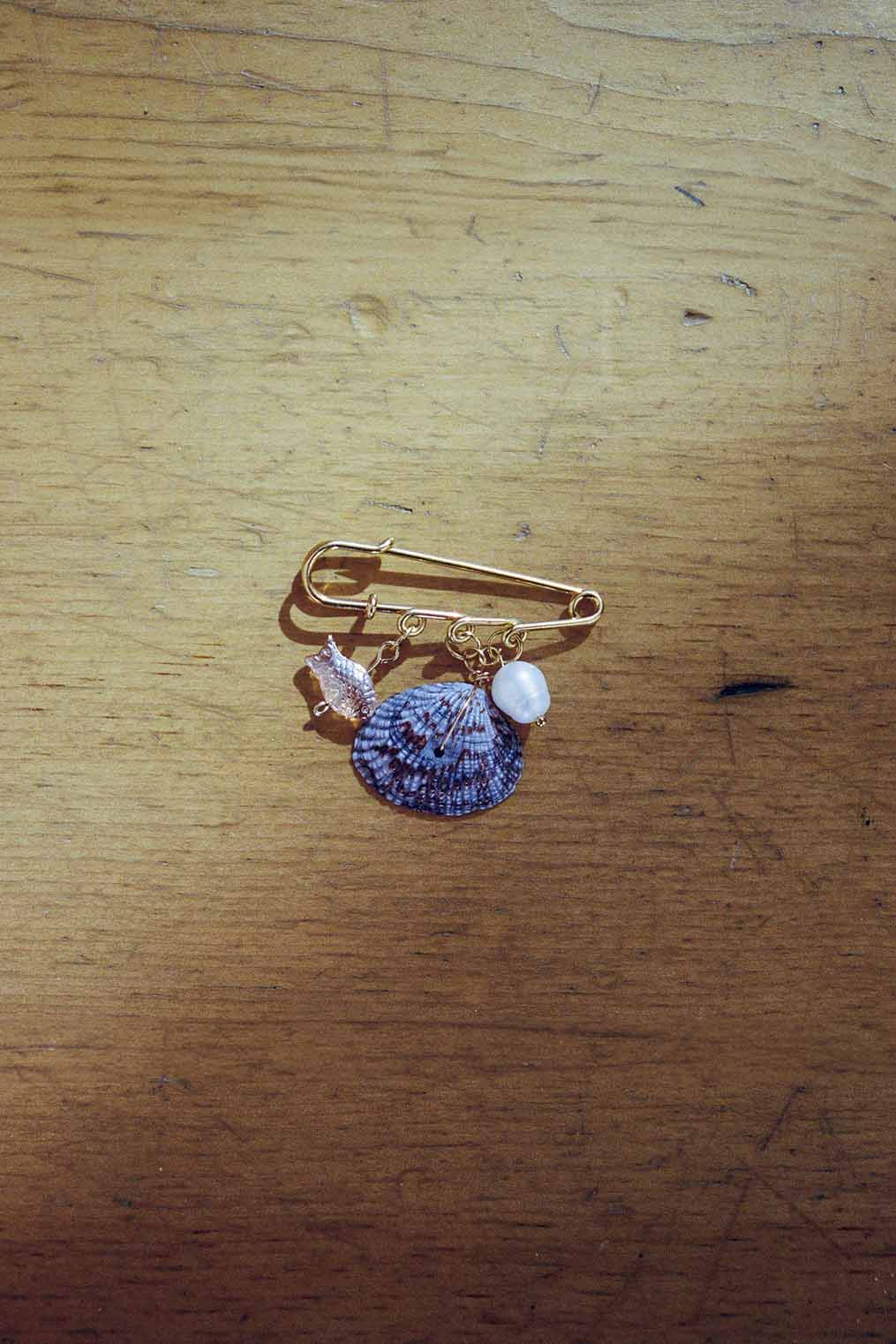 Rawson x Noble Shell Brooch