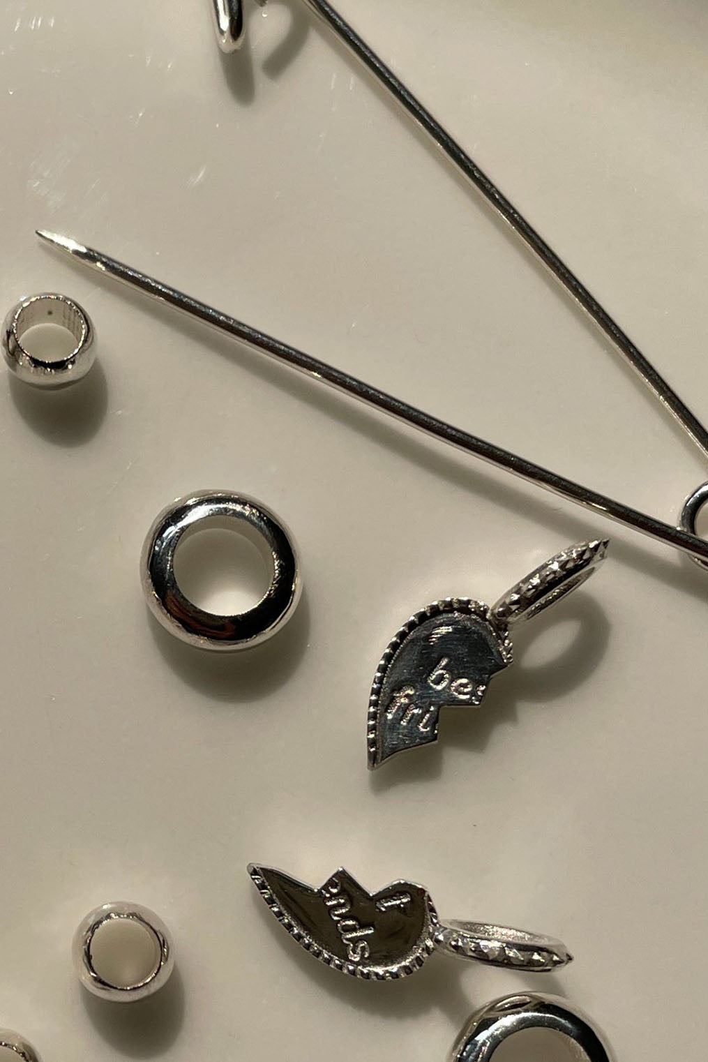 Sterling Silver Smooth Spacer Bead