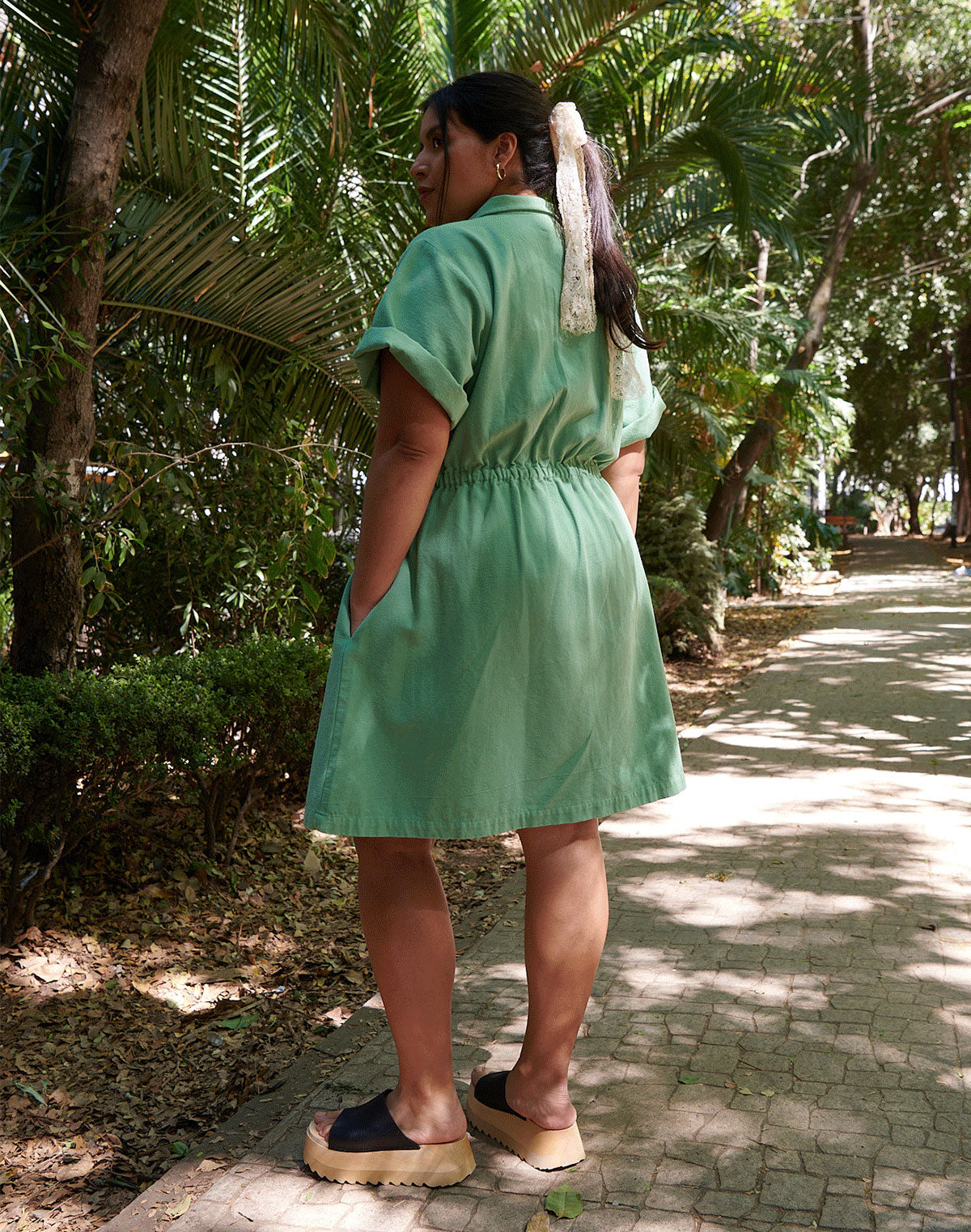 Noble Adult Utility Dress in Cactus