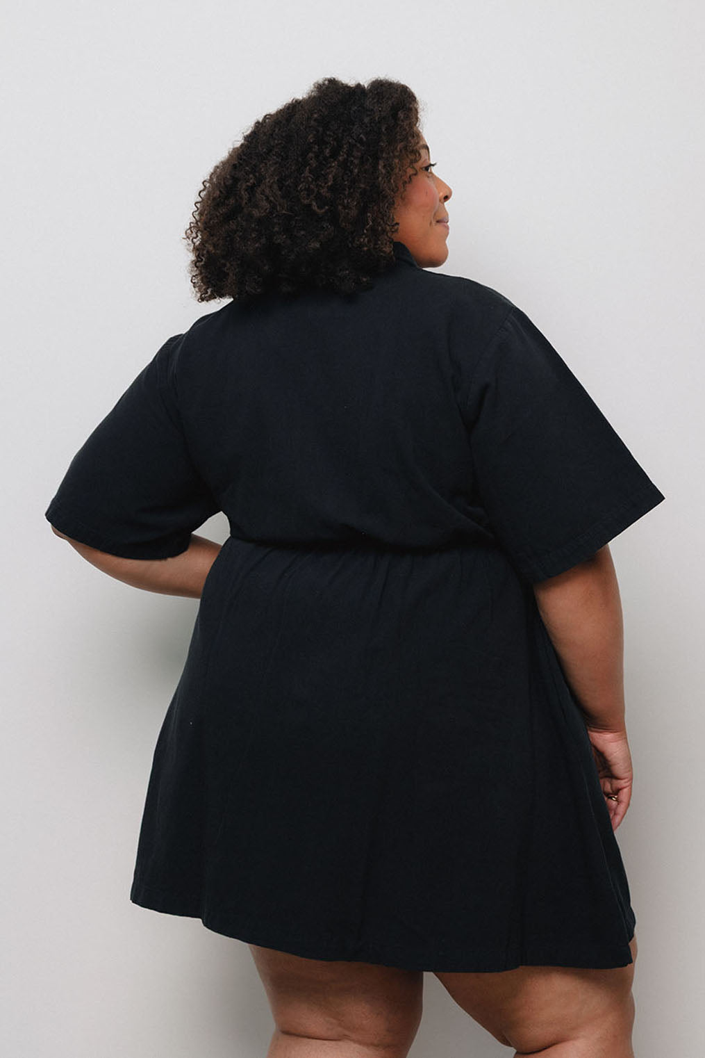 Noble Utility Dress in Ash Ash / L