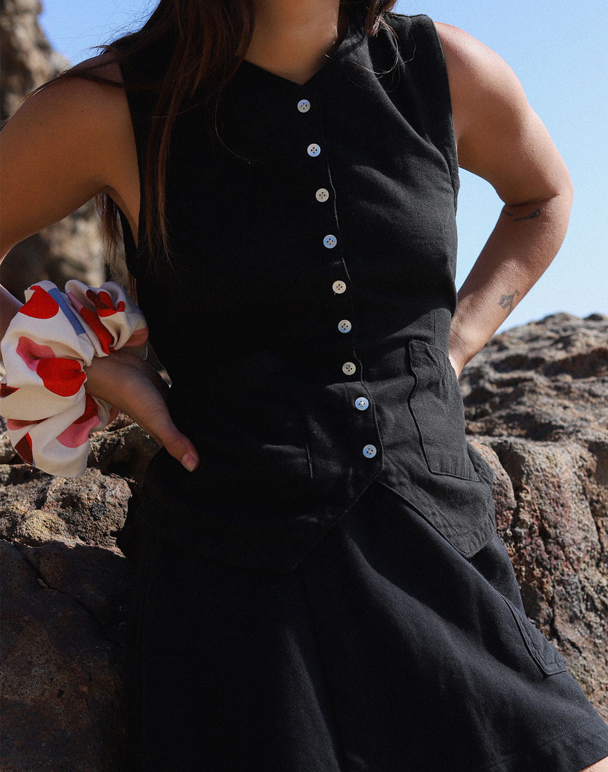 Flared Vest