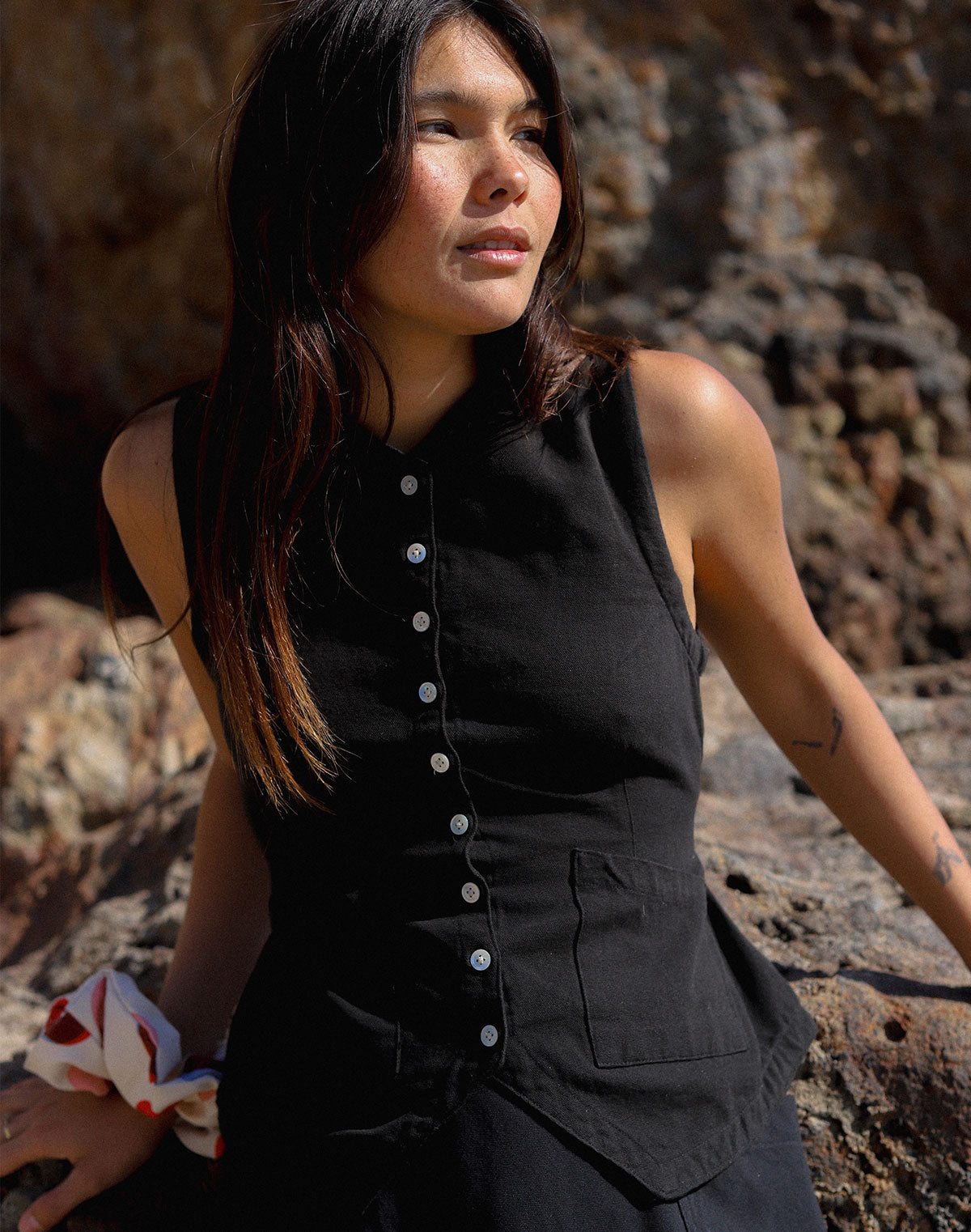 Flared Vest