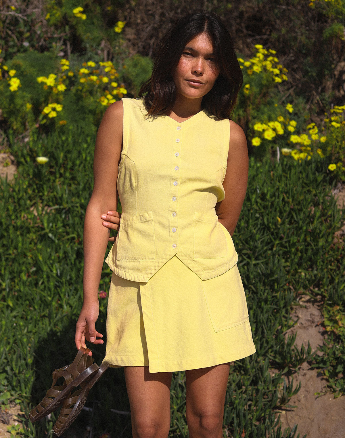 Flared Vest