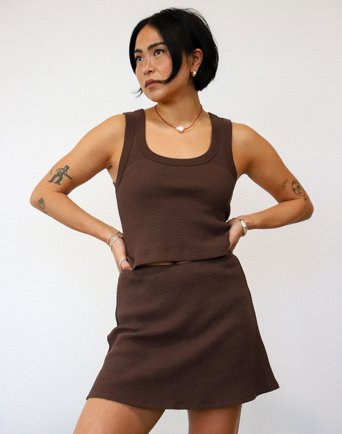 Waffle Skort