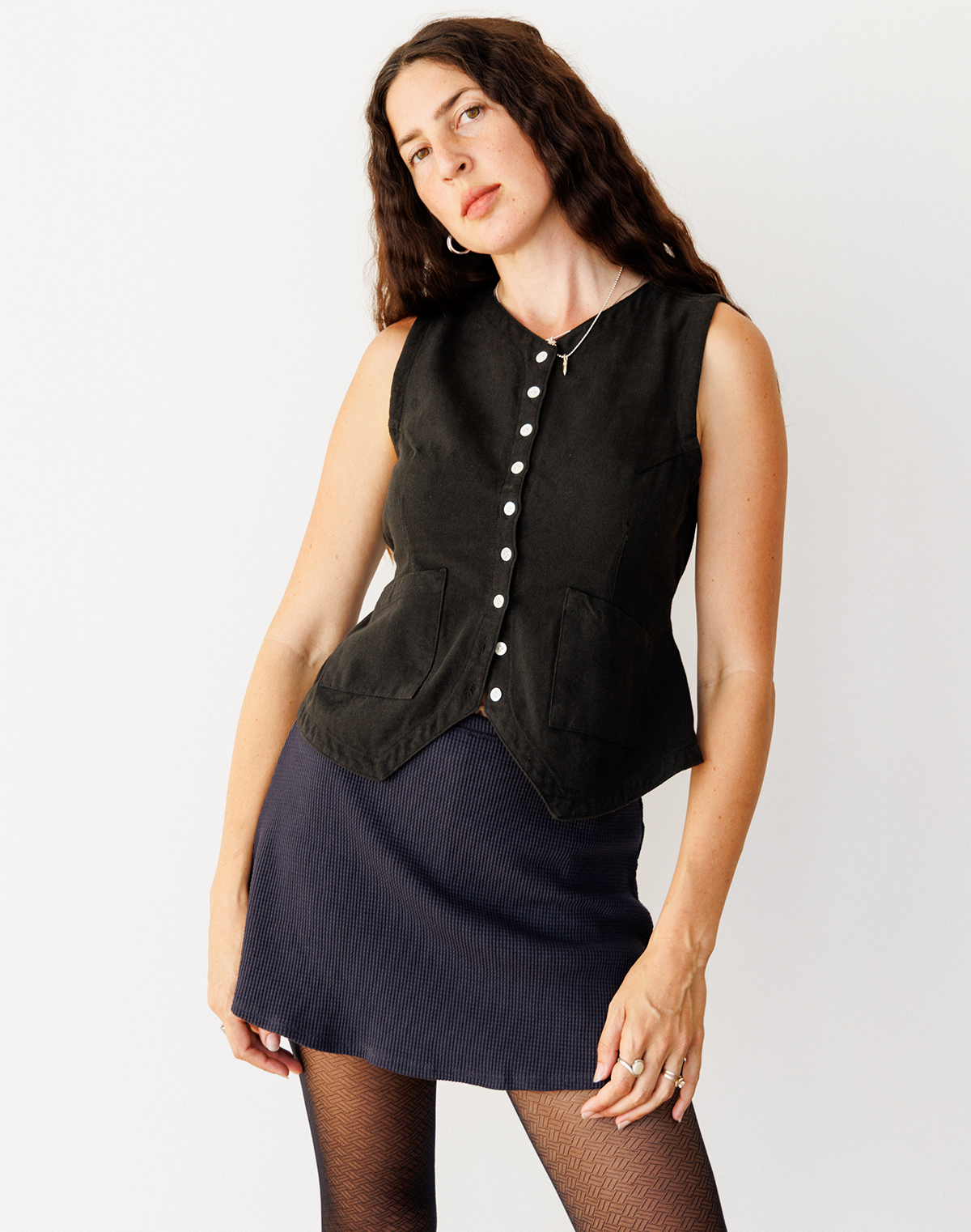 Flared Vest