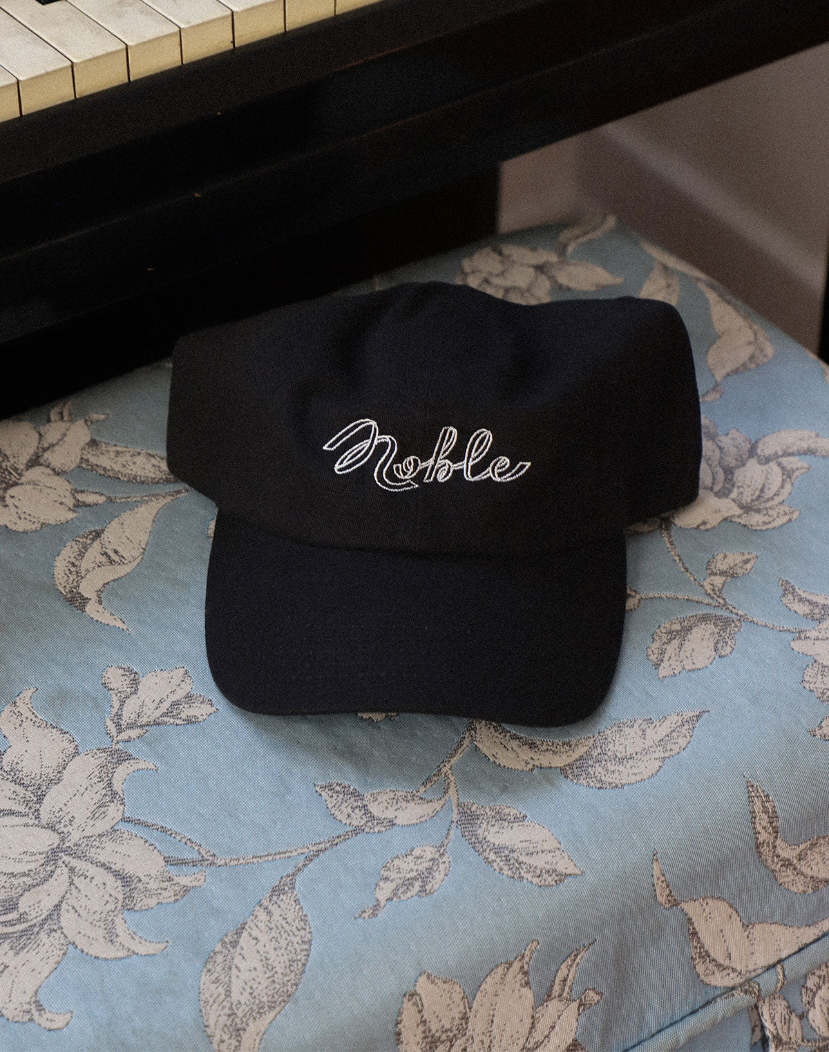 Noble Dad Hat in Black