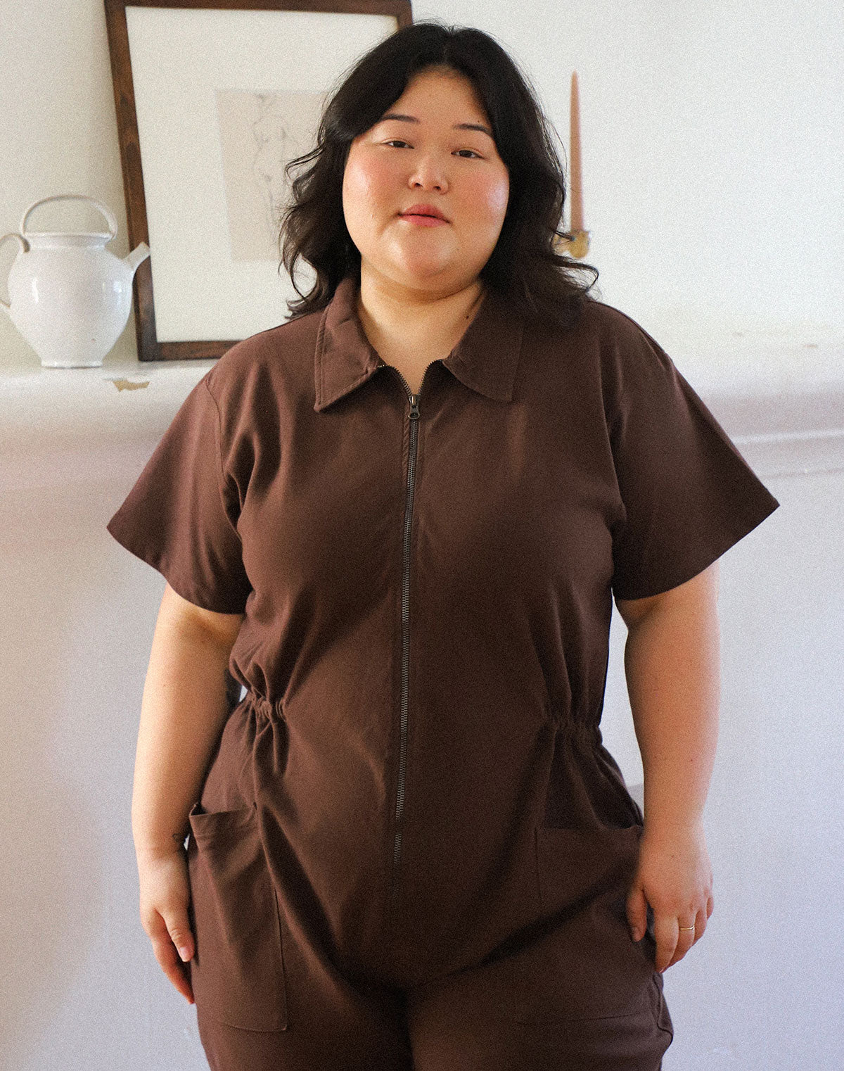 Noble Adult Utility Suit in Chocolate