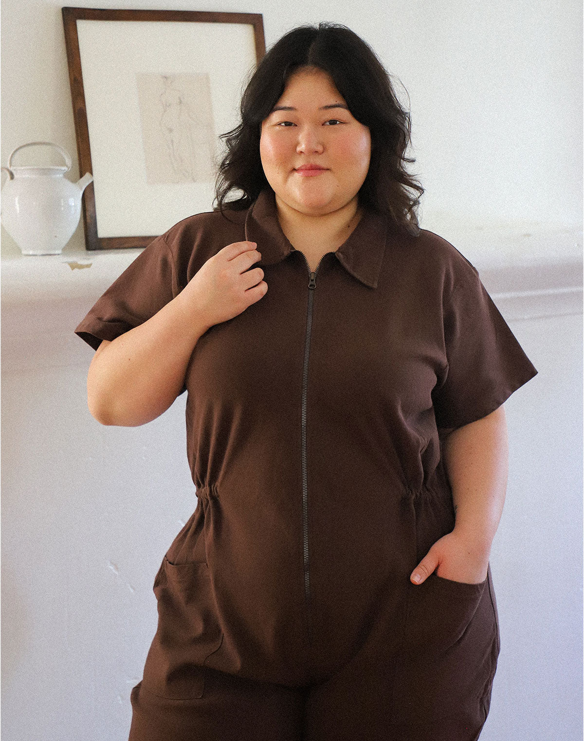 Noble Adult Utility Suit in Chocolate