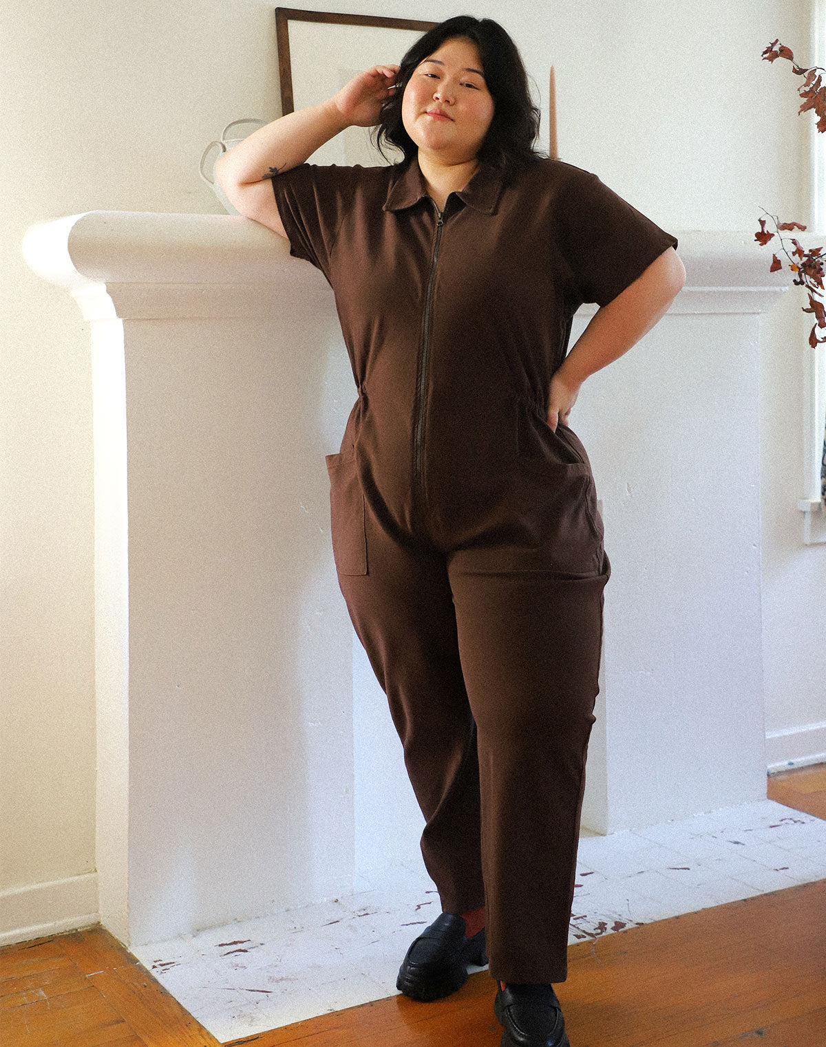 Noble Adult Utility Suit in Chocolate