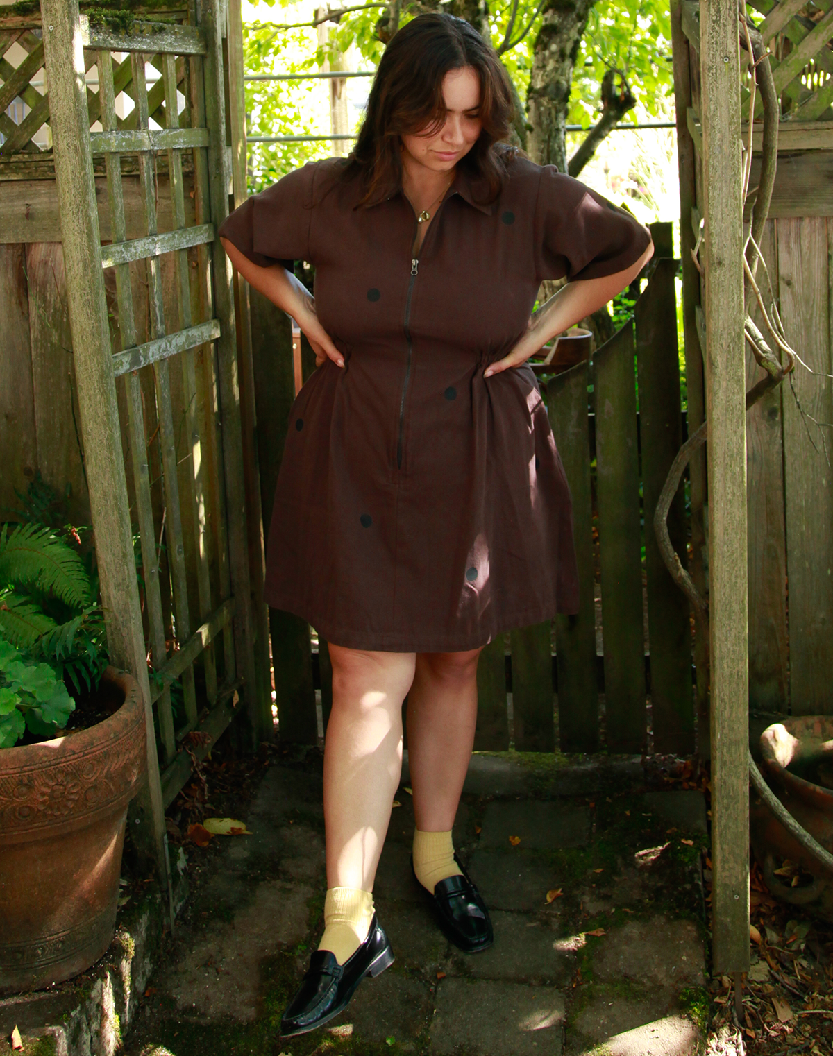  ★Women's Black Milano Utility Dress Sleeveless Milano Shift Dress | Unison Label