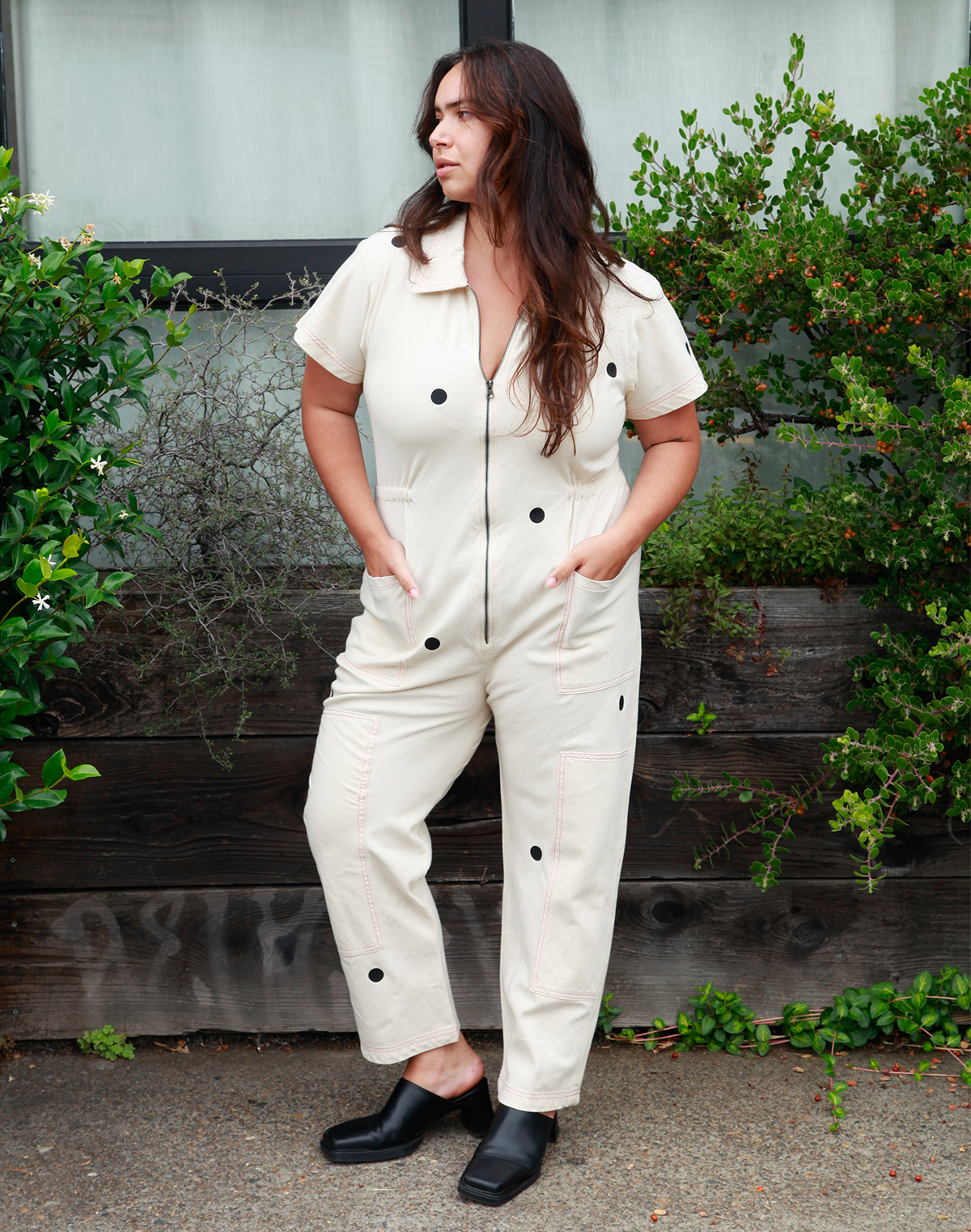 Made to Order: Polka Dot Utility Suit