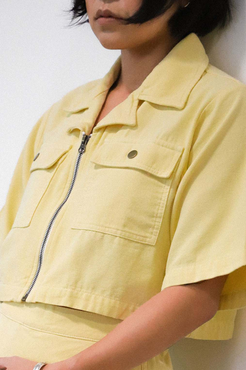 butter dress shirt Classic oxford button down shirt - butter yellow