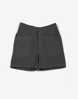 Noble Organic Chore Short in Charcoal