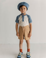 Noble Organic Chore Short in Peanut Butter