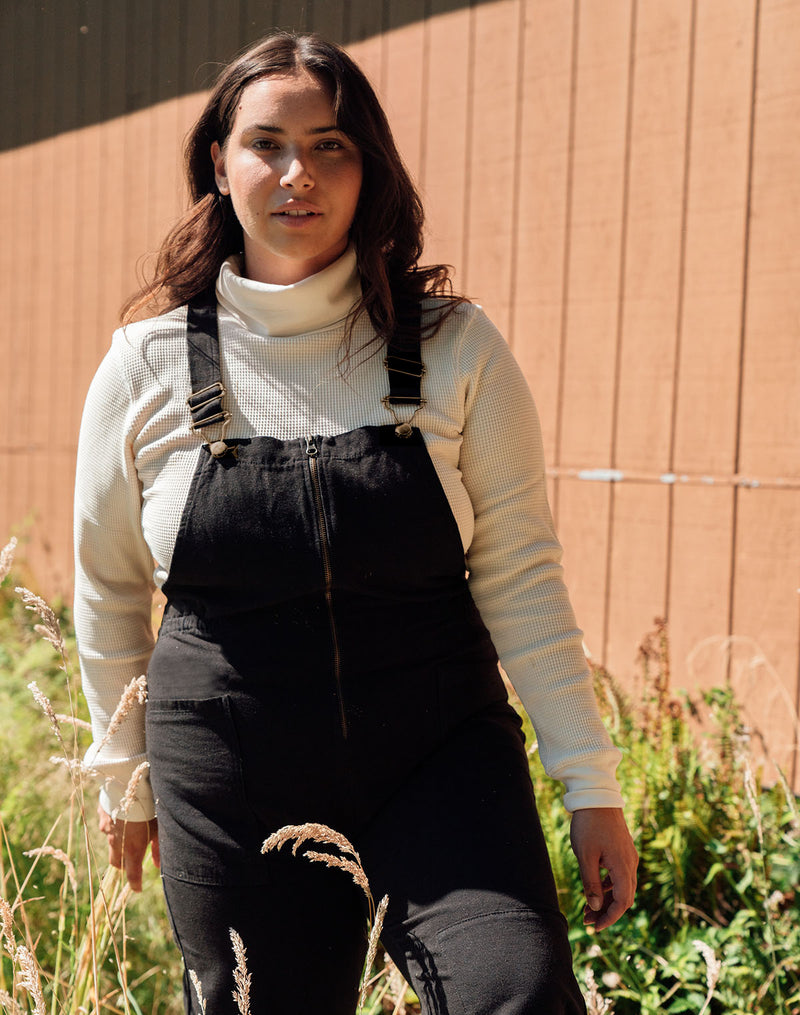 Noble Adult Overalls in Ash