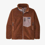 Patagonia Kids Retro-X® Fleece Jacket in Henna Brown
