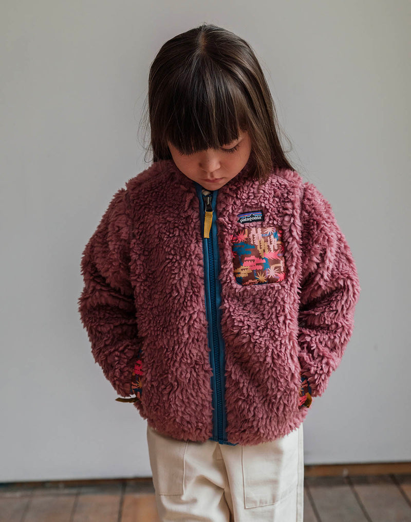 Patagonia Baby Retro-X® Fleece Jacket in Light Star Pink